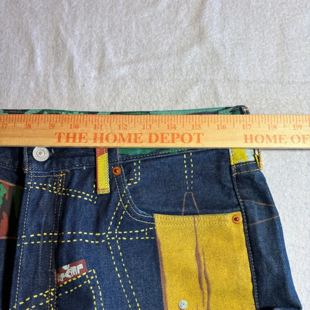 Levi's 501 150th Anniversary Edition Jeans Mens 34x32 Banner Pant Sample Garment